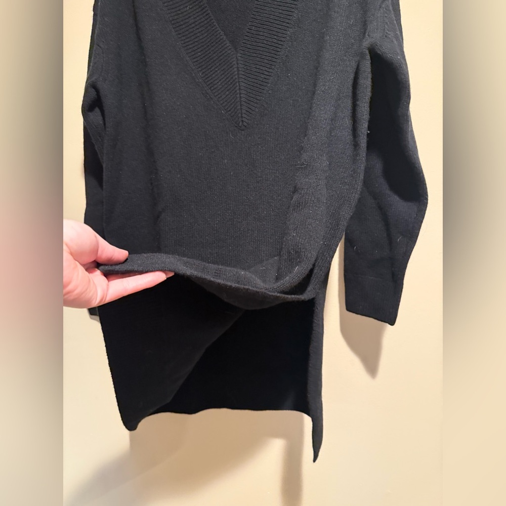 Dries Van Noten Black tunic sweater dress 100% merino wool small - Picture 9 of 15